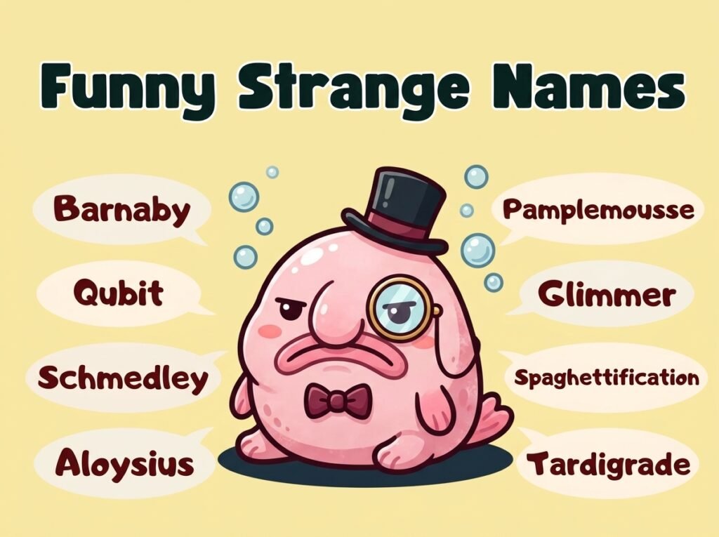 Funny Strange Names